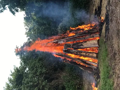 Das große Oberjosbacher Johannisfeuer