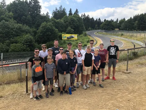 Gruppenbild Zeltlager Jugendfeuerwehr 2019