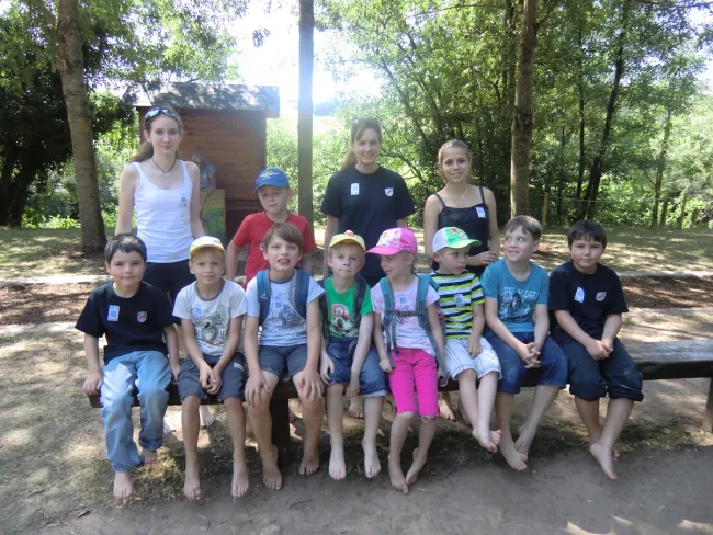 Gruppenfoto der Kinderfeuerwehr Oberjosbach