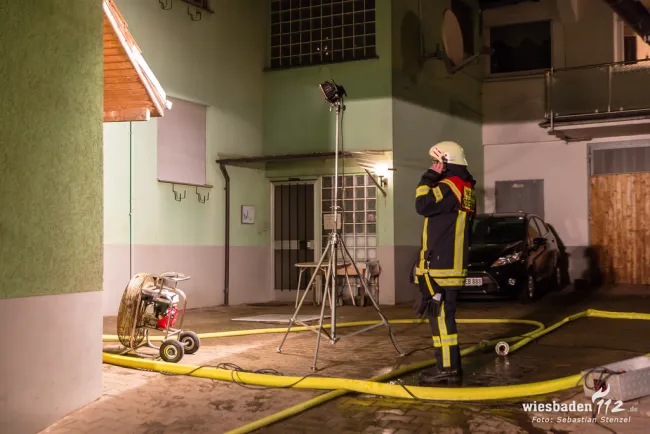 Kellerbrand Königssteiner Straße Februar 2018