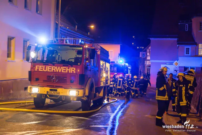 Kellerbrand Königssteiner Straße Februar 2018