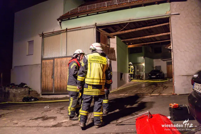 Kellerbrand Königssteiner Straße Februar 2018