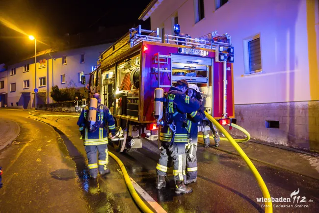 Kellerbrand Königssteiner Straße Februar 2018