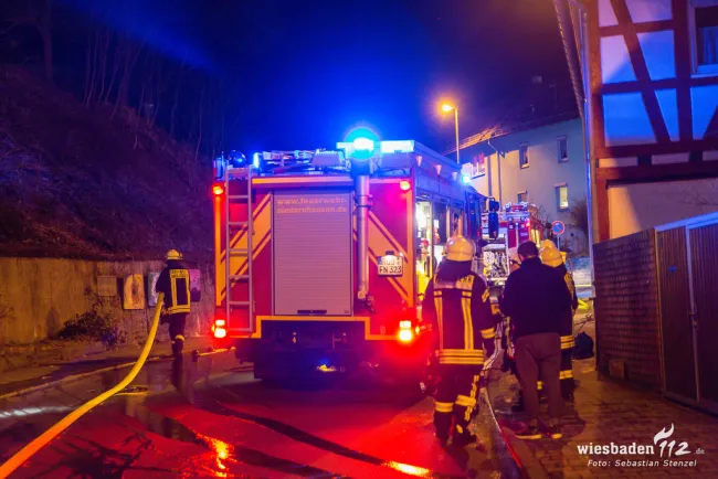 Kellerbrand Königssteiner Straße Februar 2018